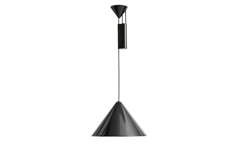HAY Compass Adjustable pendant, 430, soft black, extra image