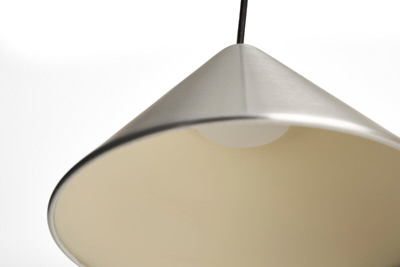 HAY Compass pendant, 260, brushed aluminium, extra image