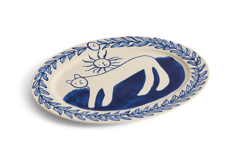HAY La Pittura oval serving platter, 36,5 cm, Charlotte, immagine extra