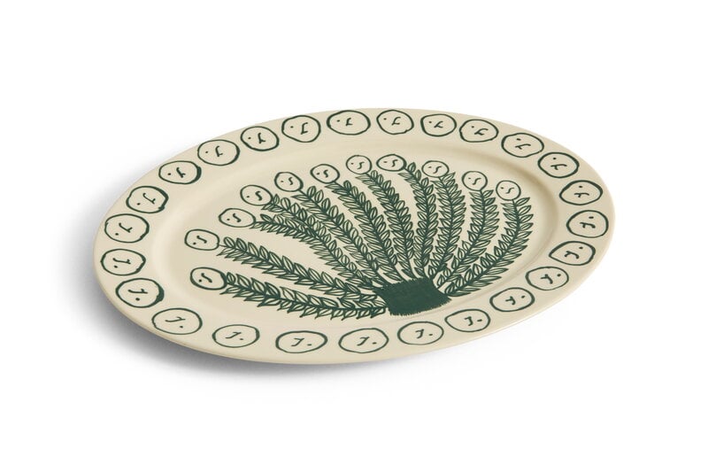 HAY La Pittura oval serving platter, 36,5 cm, Josephine - Kopio, immagine extra