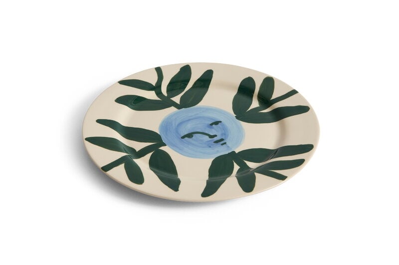 HAY La Pittura plate, 28,5 cm, Moon face vine, image extra