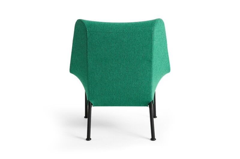 HAY O2 lounge chair, black - lift green, extra image