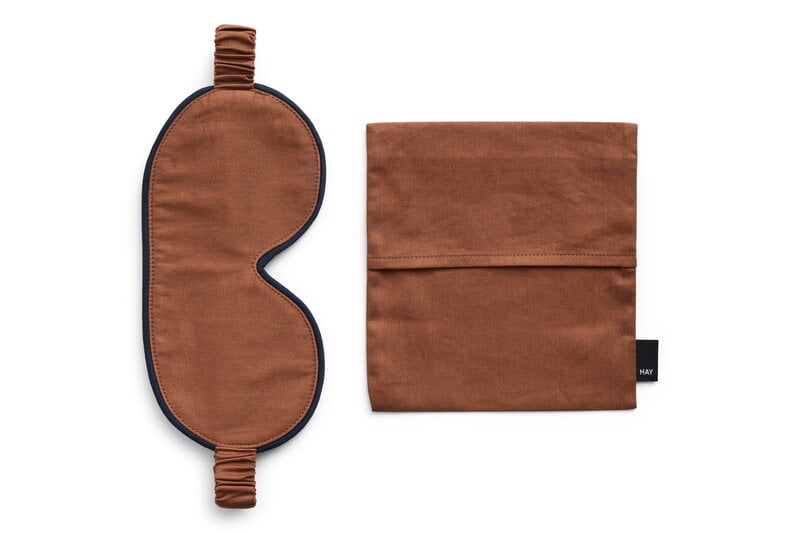 HAY Outline sleep mask, milk chocolate, extra image