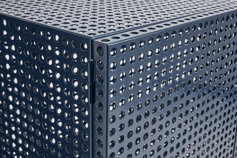 HAY Buffet de sol Perforated, grand modèle, bleu acier, image extra