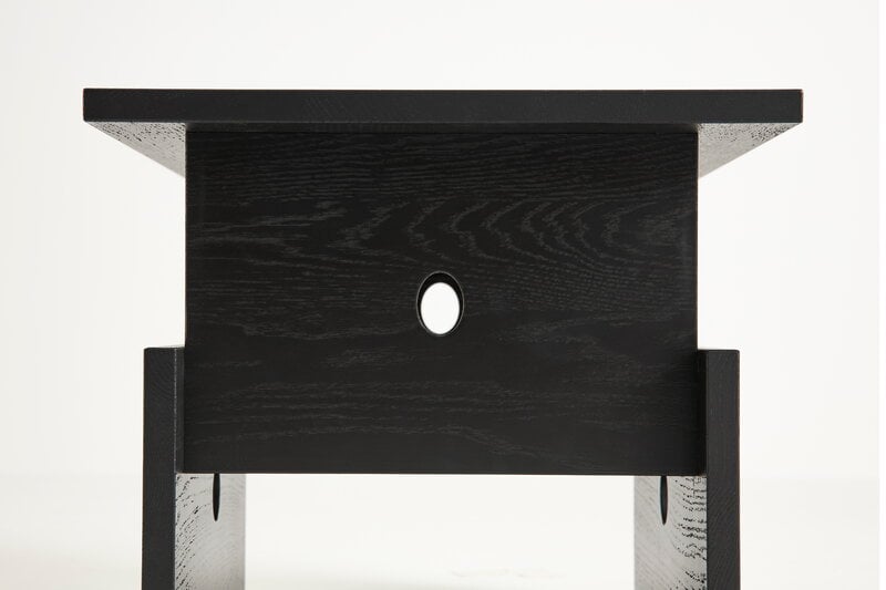 HAY Table basse Wood Box, chêne laqué noir, image extra