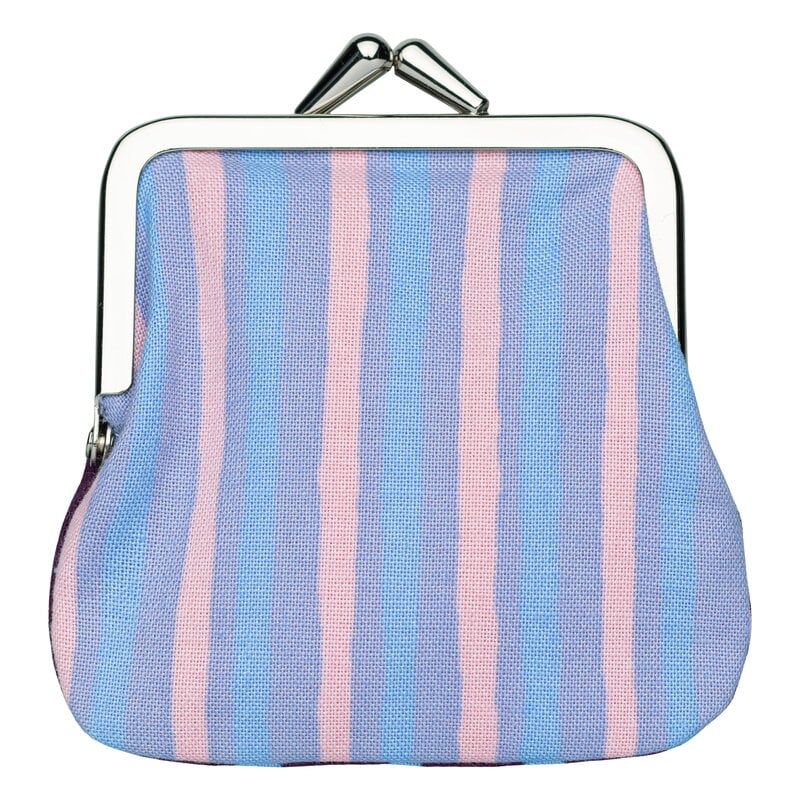 Marimekko Piccolo Mini Kukkaro purse, eggplant - light blue - light pink, extra image