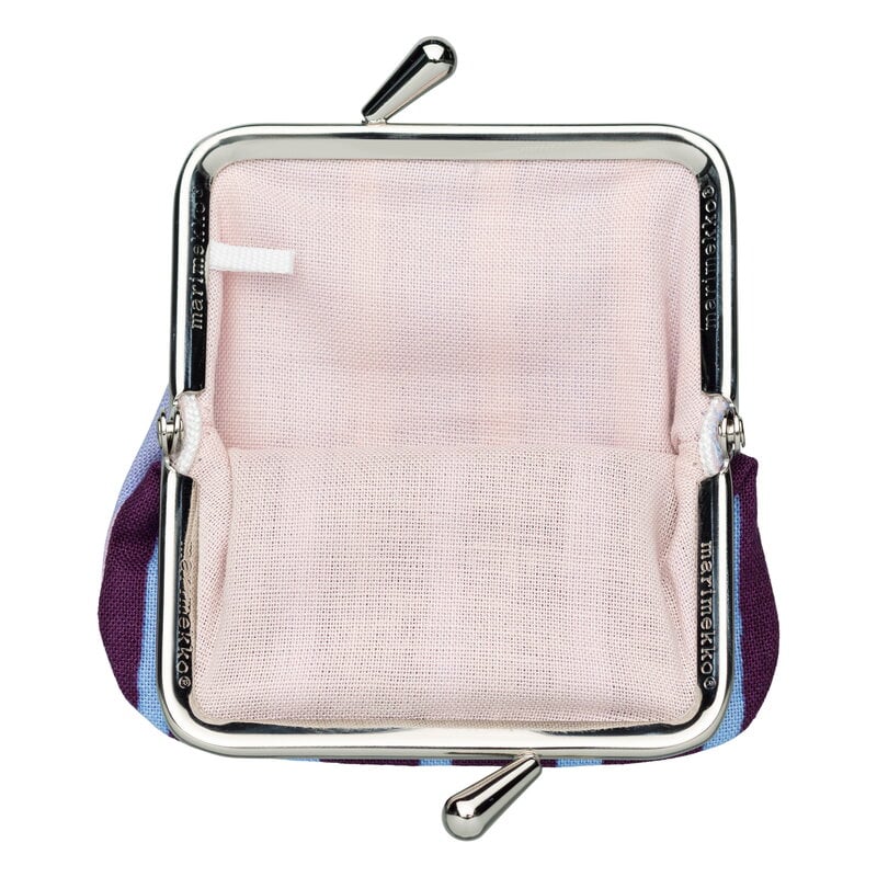 Marimekko Piccolo Mini Kukkaro purse, eggplant - light blue - light pink, extra image