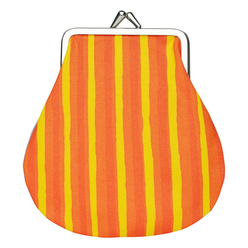 Marimekko Piccolo Pieni Kukkaro, rose clair-bleu clair-jaune-orange, image extra