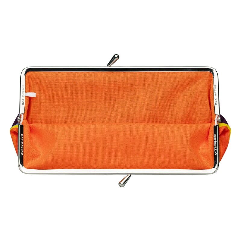 Marimekko Piccolo Silmälasi Kukkaro purse, orange - yellow - eggplant - light blue, extra image