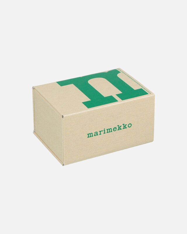 Marimekko Unikko ornament, white - light pink - light yellow - green, view 3