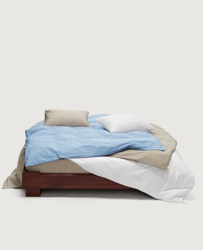Tenten 08-01 Maaten bed sheet, dark sand, view 4