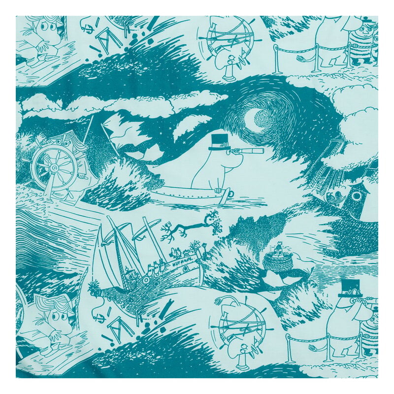 Moomin Arabia Moomin bedset, 150 x 210 cm, Sailing, extra image