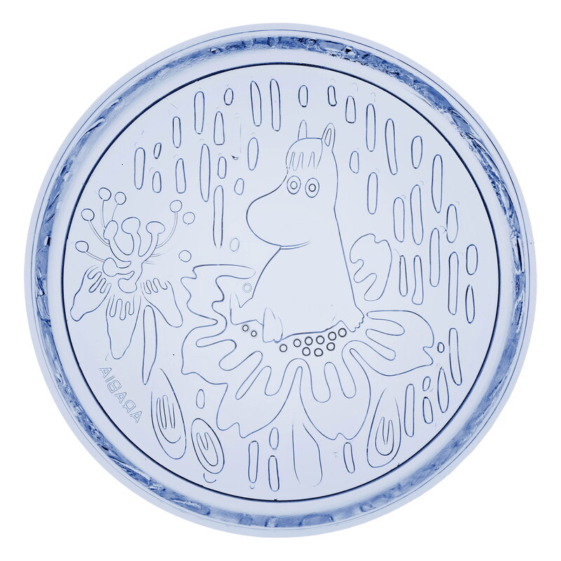Moomin Arabia Moomin Teller, 15,5 cm, aquablau, extrabild