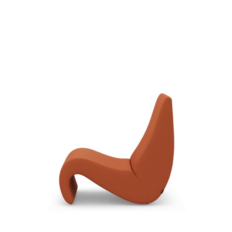 Vitra Amoebe lounge chair, Volo 22 corail clair, image extra
