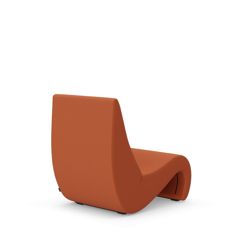 Vitra Amoebe lounge chair, Volo 22 corail clair, image extra