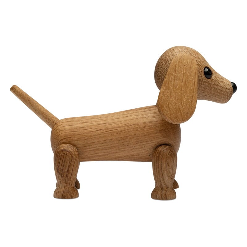 Spring Copenhagen Amigo figura pequeña de perro salchicha, imagen extra
