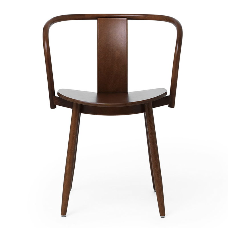 Massproductions Icha chair, walnut stained beech | Finnish Design Shop