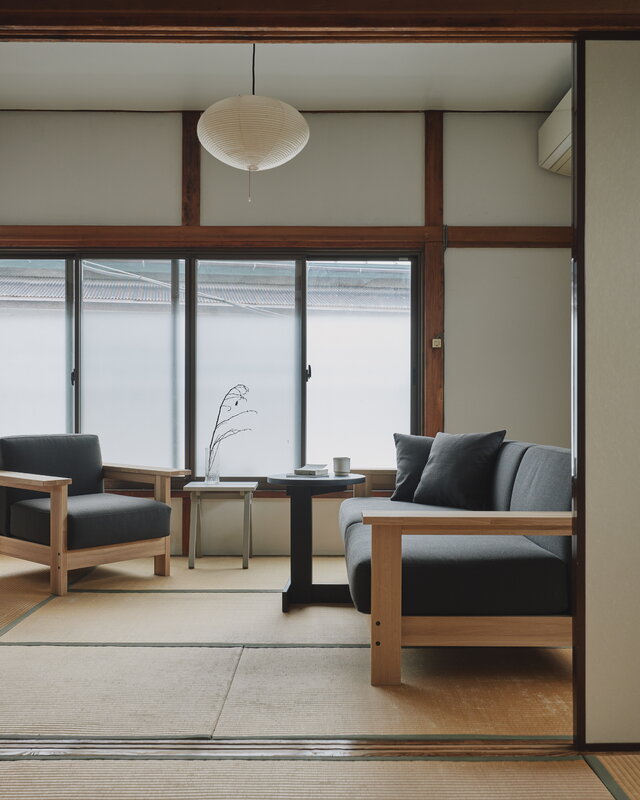Ishinomaki Laboratory Kobo 1-seater sofa, natural - Kvadrat Maple 0722, extra image