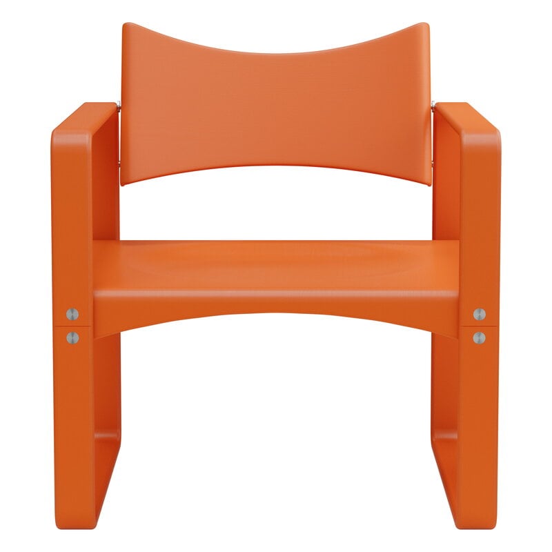 Verpan Series 270 F Sessel, orange-rot, extrabild