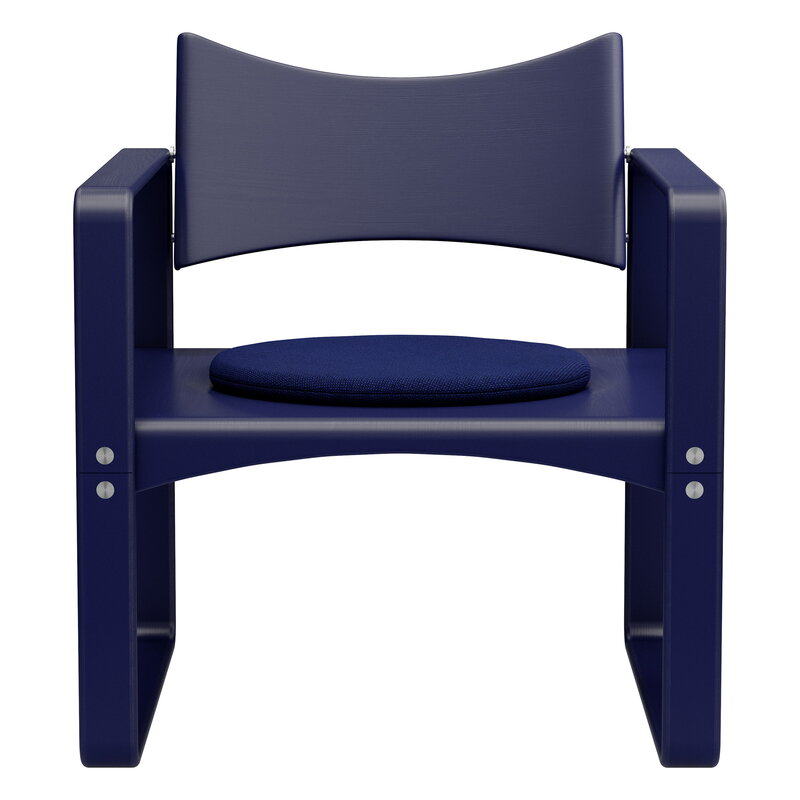 Verpan Coussin de fauteuil Series 270 F, bleu Hallingdal 65 0763, image extra