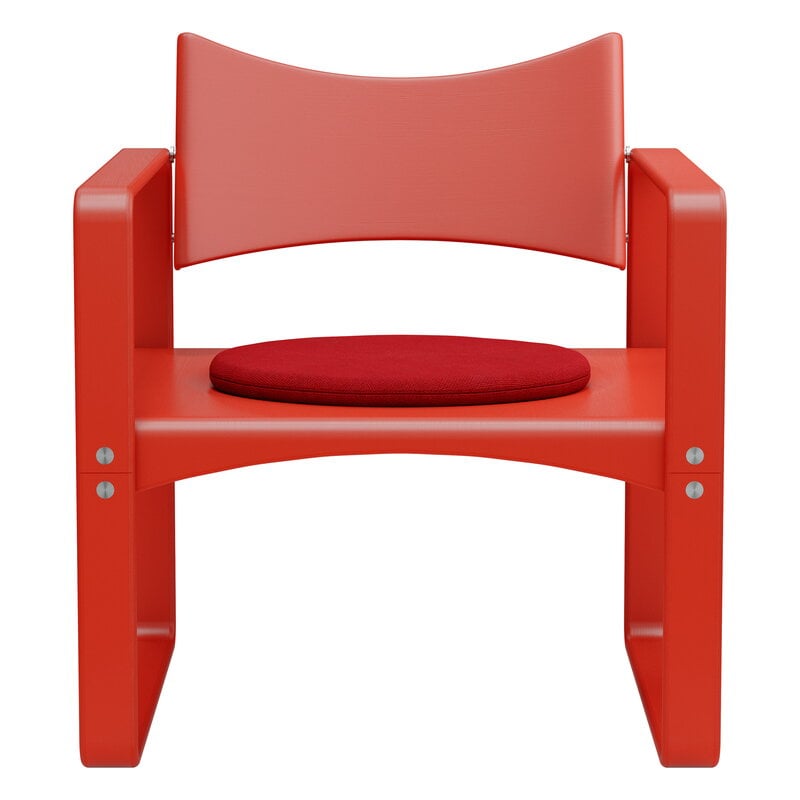 Verpan Coussin de fauteuil Series 270 F, Hallingdal rouge 65 0657, image extra