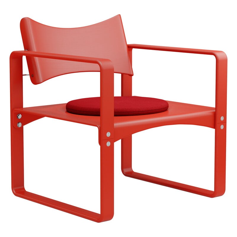Verpan Coussin de fauteuil Series 270 F, Hallingdal rouge 65 0657, image extra