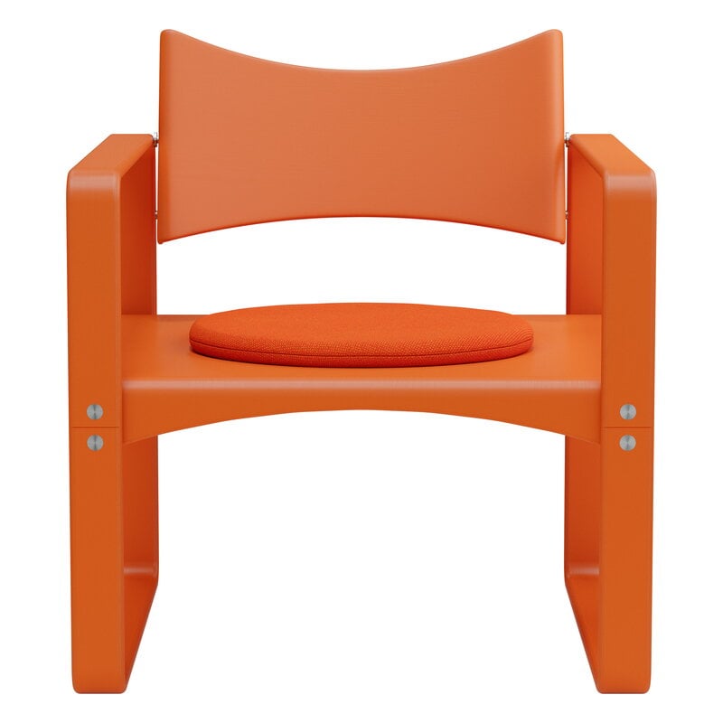 Verpan Coussin de fauteuil Series 270 F, orange Hallingdal 65 0590, image extra