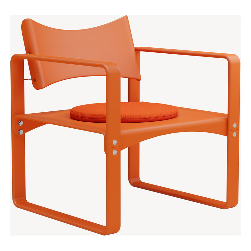 Verpan Coussin de fauteuil Series 270 F, orange Hallingdal 65 0590, image extra