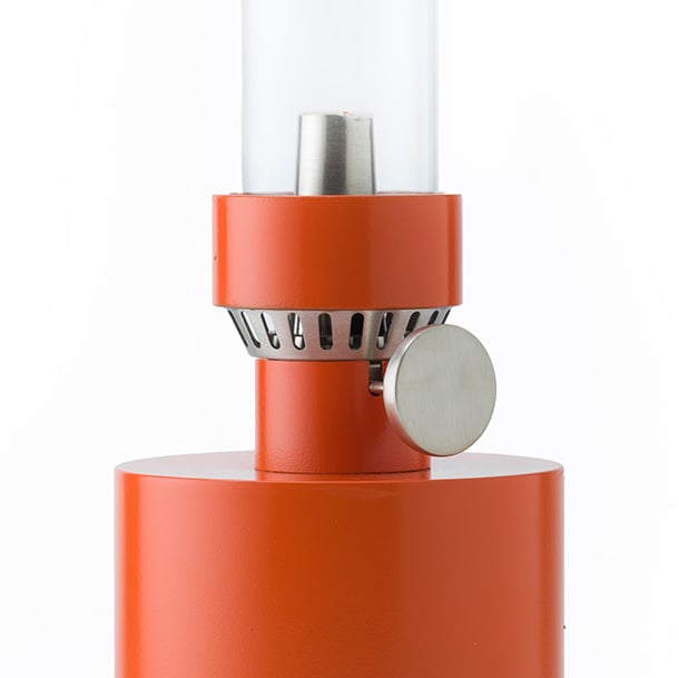 Klong Platina oil lamp, small, orange, extra image