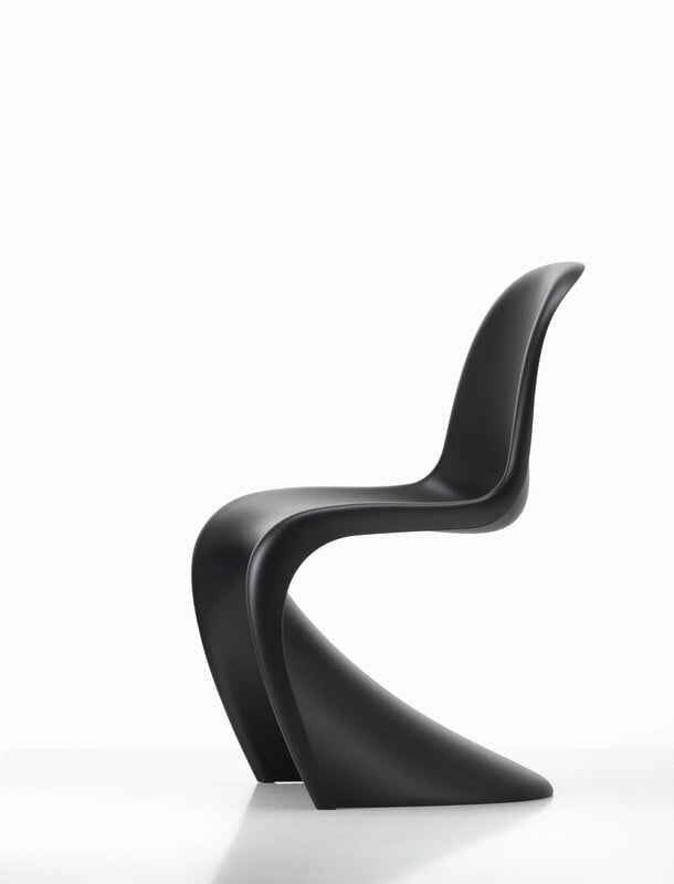 Panton chair, deep black | Finnish Design Shop
