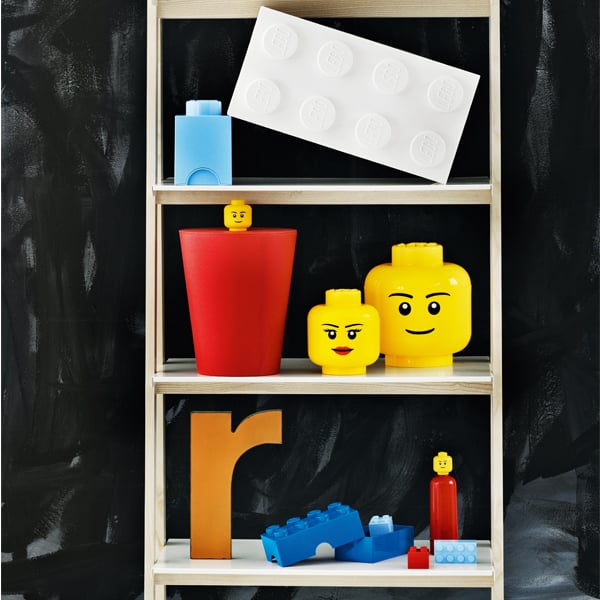 Room Copenhagen Rangement Lego Storage Head, S, fille