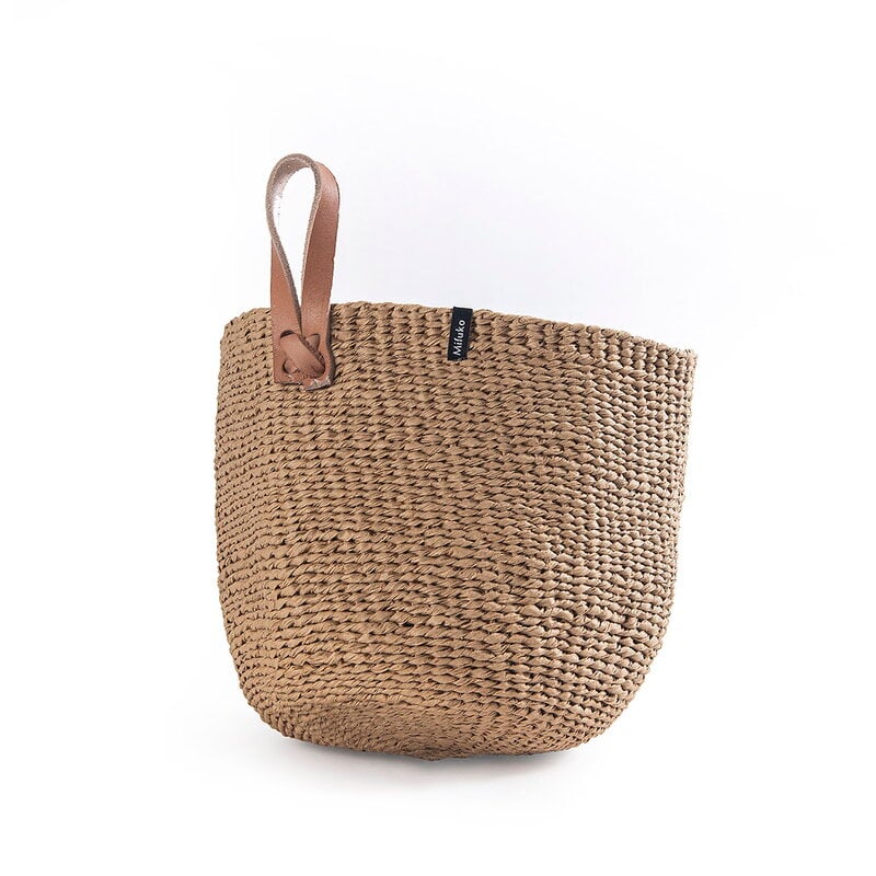 Mifuko Kiondo basket with loop, XS, brown, view 3