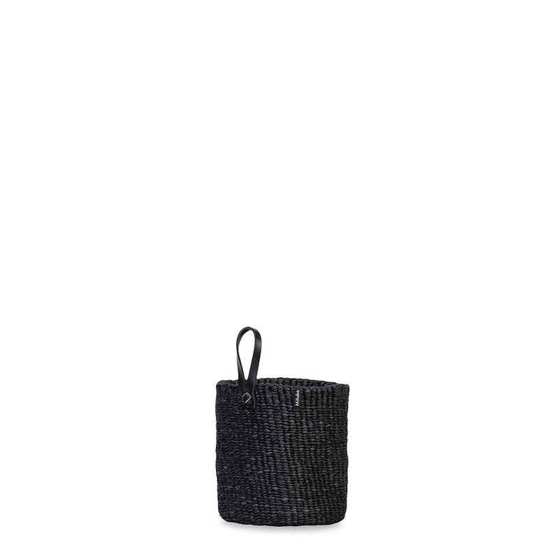 Mifuko Kiondo basket with loop, XS, black, view 3