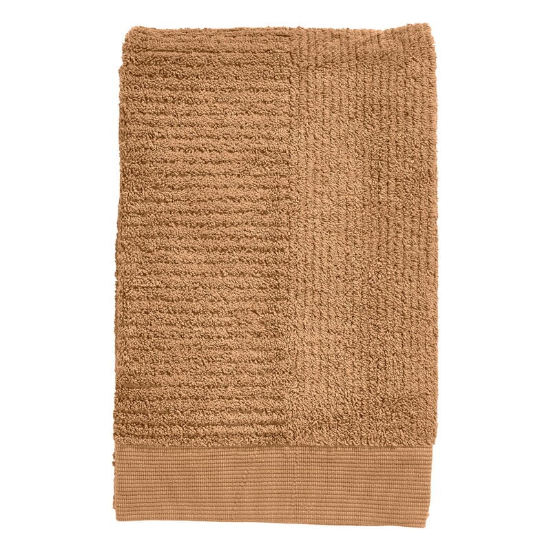 Zone Denmark Classic Badetuch, 70 x 140 cm, Mandarine, extrabild