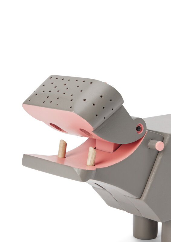 Rosendahl Hippo figurine, 9 cm, grey, extra image