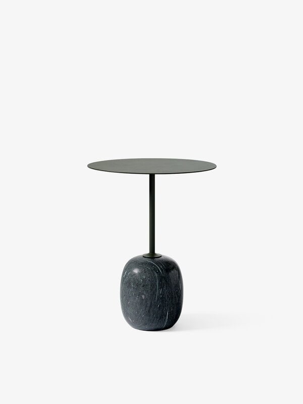 &Tradition Lato LN8 coffee table, deep green - Verde Grigio marble, view 9