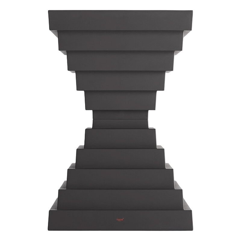 Kartell Prince Ohoh stool, charcoal, view 4