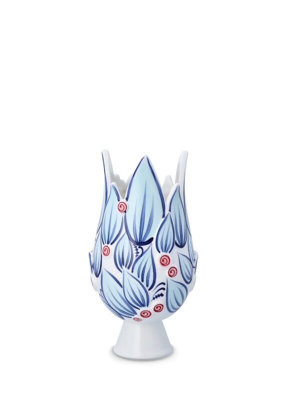 Bjørn Wiinblad Titania vase, 25 cm, blue, extra image