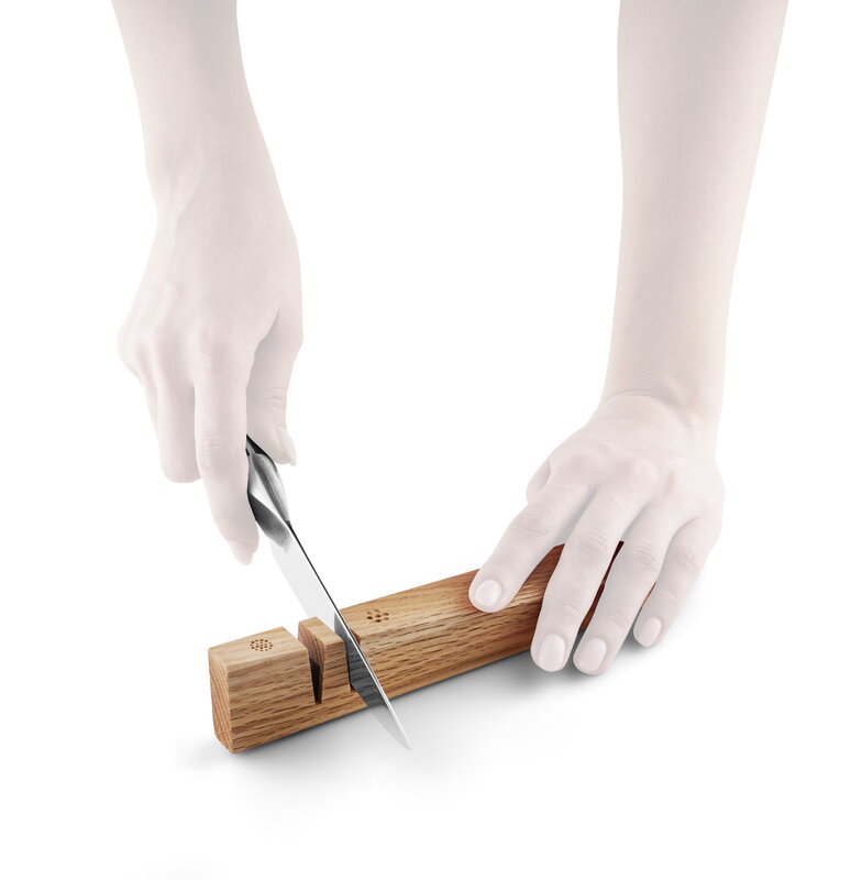 Eva Solo Western knife sharpener, 40 degrees, oak, extra image