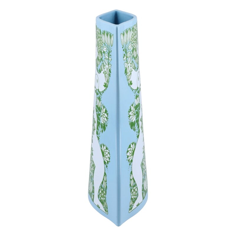 Bjørn Wiinblad Nina vase, 28,5 cm, light blue - green, extra image