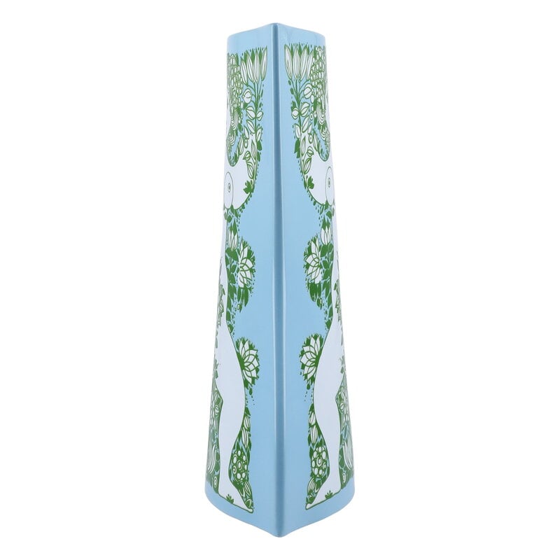 Bjørn Wiinblad Nina vase, 28,5 cm, light blue - green, extra image