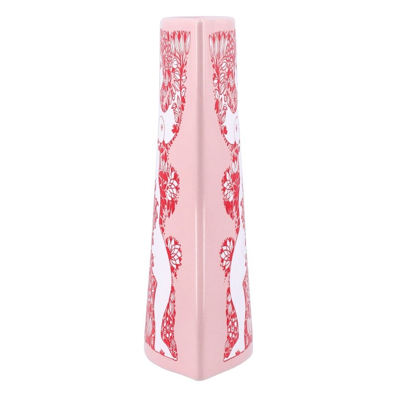 Bjørn Wiinblad Nina vase, 16,5 cm, pink - red, extra image