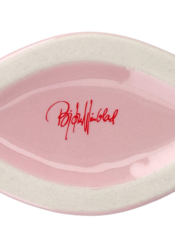 Bjørn Wiinblad Nina vase, 16,5 cm, pink - red, extra image