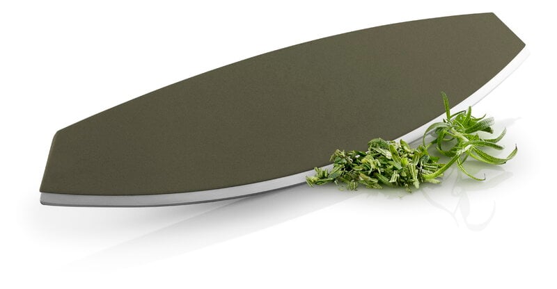 EVA SOLO PIZZA and Herbs Knife Green Tool Pizza Cutter Cradle Knife Steel 