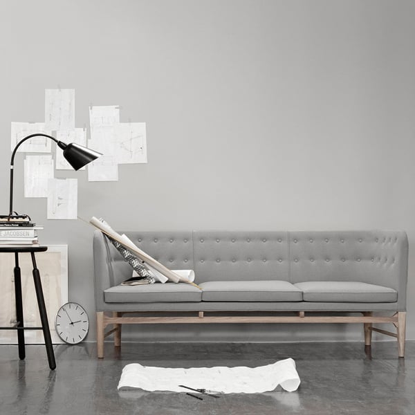 Uitdrukking Denk vooruit Uitrusten Mayor AJ5 sofa, smoked oiled oak - Sunniva 242 | Finnish Design Shop