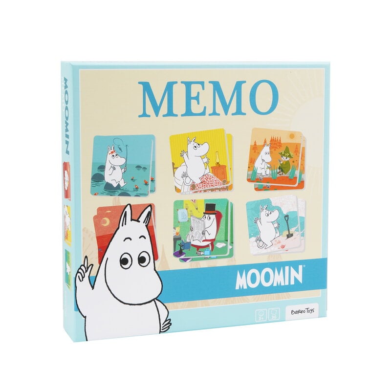 Barbo Toys Muumi Square Memo muistipeli, tuotteen lisäkuva