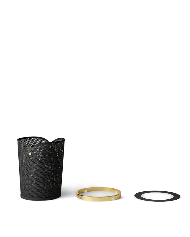 Gejst Oya paper bin, dark grey, extra image