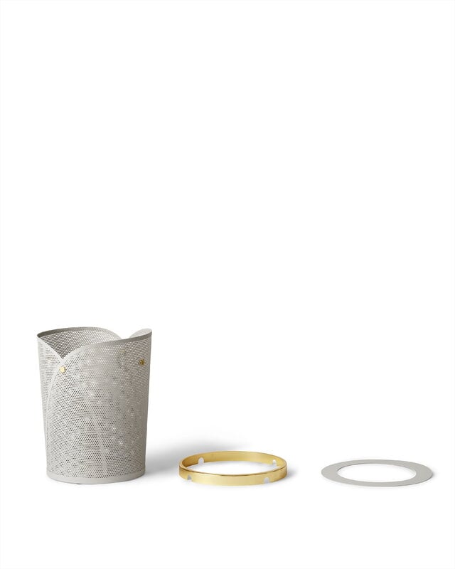 Gejst Oya paper bin, warm grey, extra image
