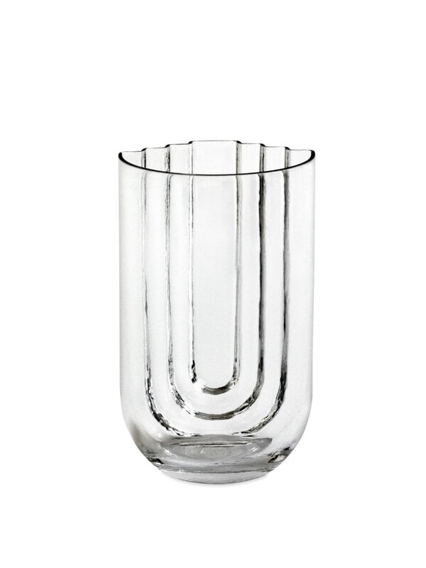 Gejst Vima vase, large, clear, view 3