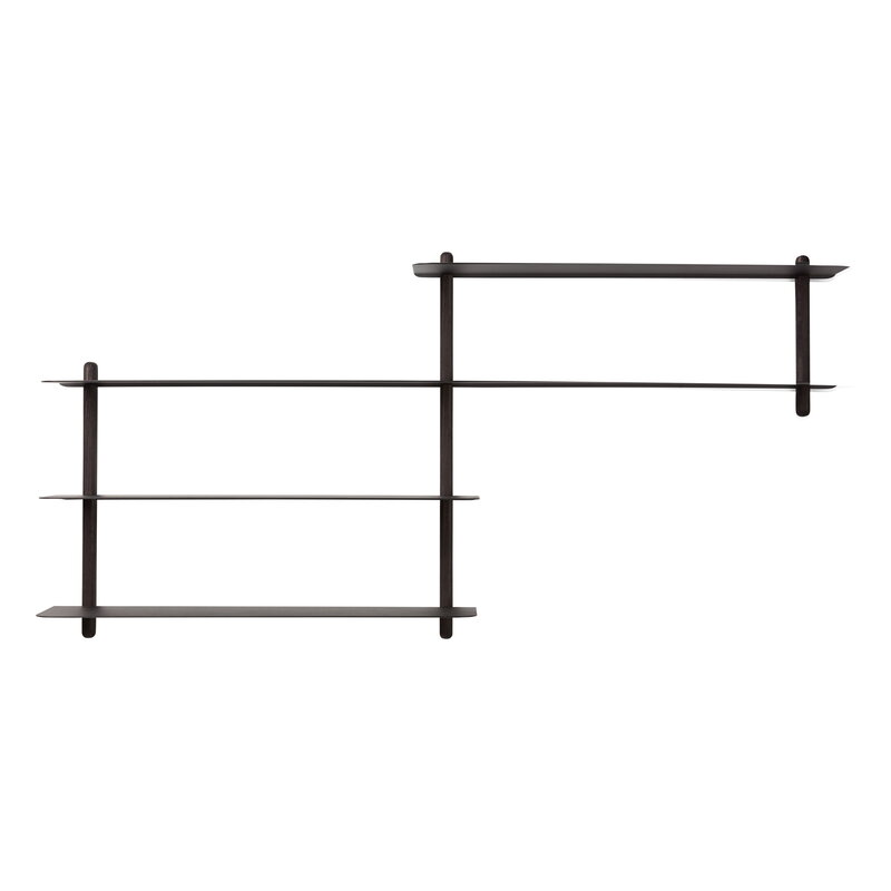 Gejst Nivo shelf B, black ash - black, extra image